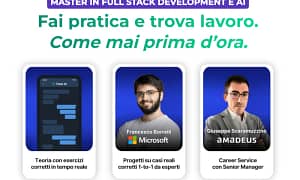 Master in Full Stack Development e AI – start2impact