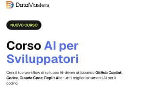 AI per Sviluppatori – Data Masters