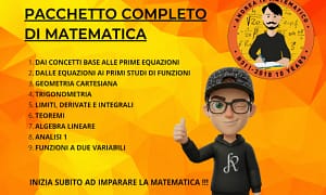Pacchetto Completo di Matematica – Andrea il Matematico