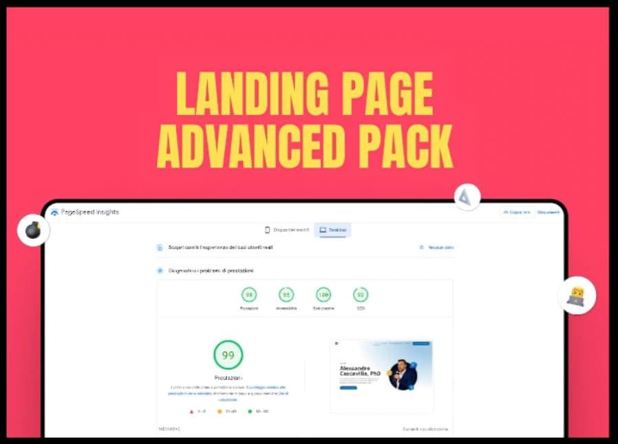 Landing Page Advanced Pack – Luigi Nigro